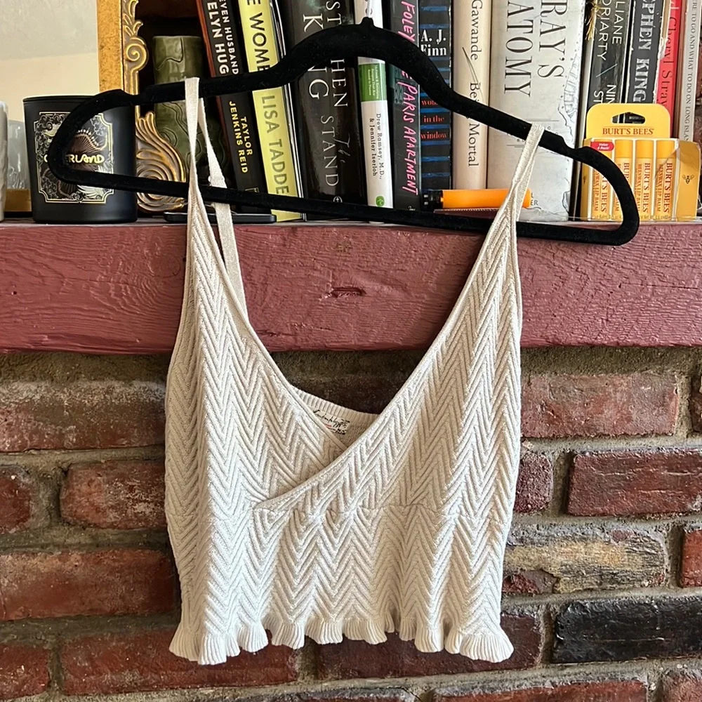 Free People Knit Cropped Tank - Picture 1 of 4